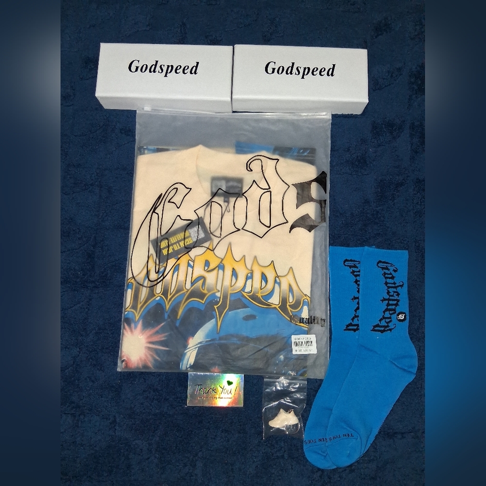 Mens God Speed T Shirt Bundle